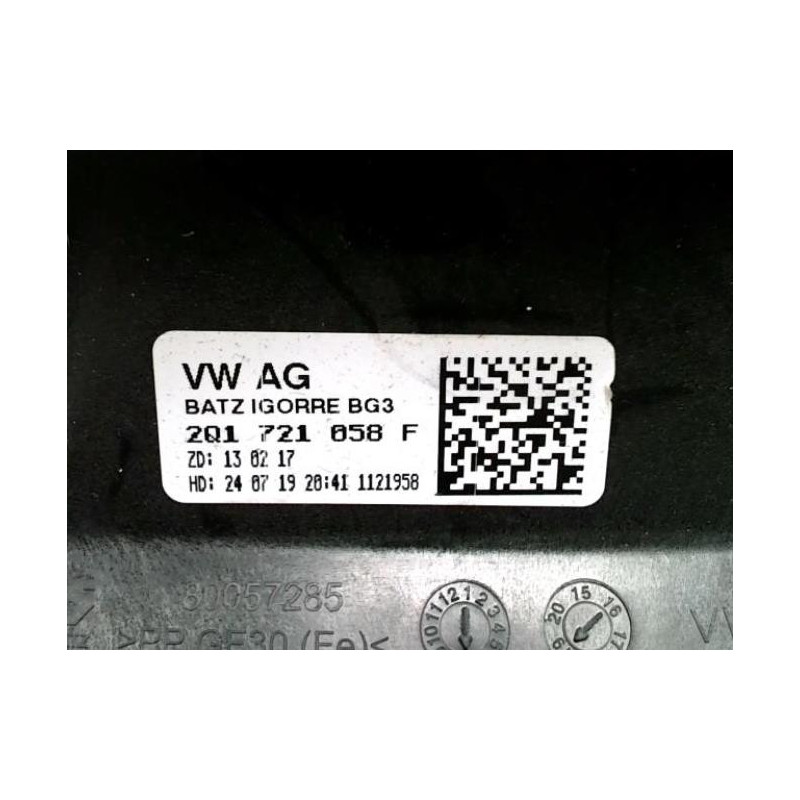 Pedalier VOLKSWAGEN POLO 6 PHASE 1 d’occasion