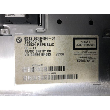 Autoradio d'origine BMW SERIE 1 E82 COUPE d’occasion