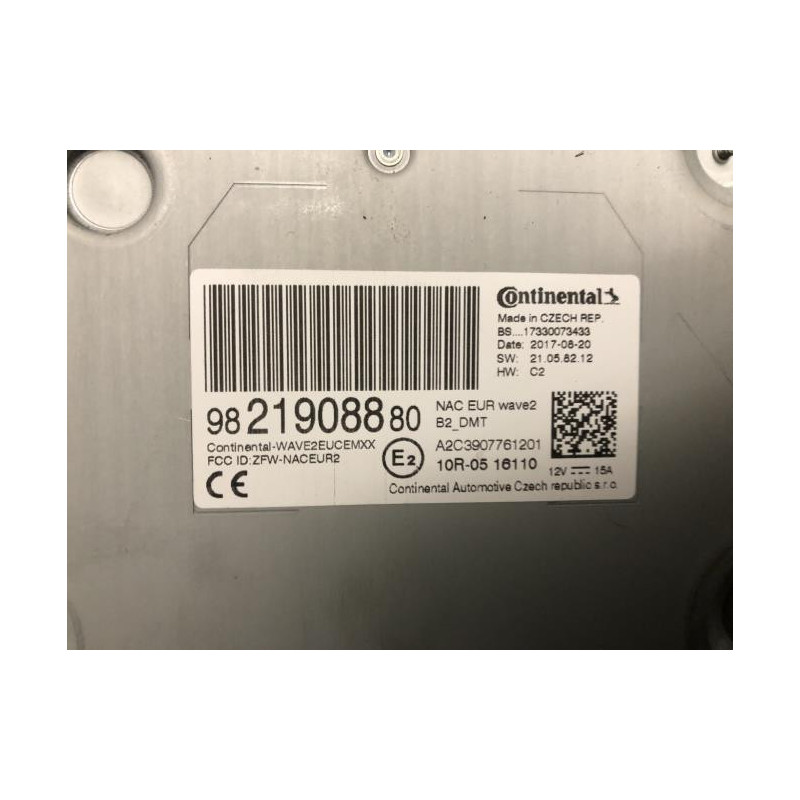 Autoradio d'origine PEUGEOT 2008 1 PHASE 1 d’occasion