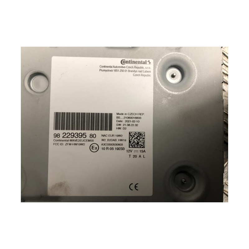 Autoradio d'origine CITROEN C3 AIRCROSS PHASE 1 d’occasion