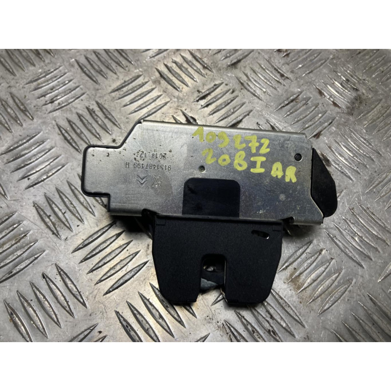 Serrure de coffre PEUGEOT 208 1 PHASE 2 d’occasion