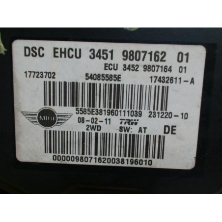 Bloc ABS (freins anti-blocage) MINI MINI 2 R60 COUNTRYMAN BREAK d’occasion