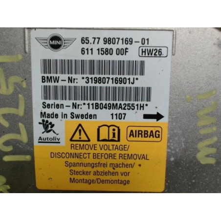 Boitier air bag MINI MINI 2 R60 COUNTRYMAN BREAK d’occasion