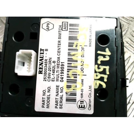 Commande GPS RENAULT SCENIC 3 PHASE 2 d’occasion