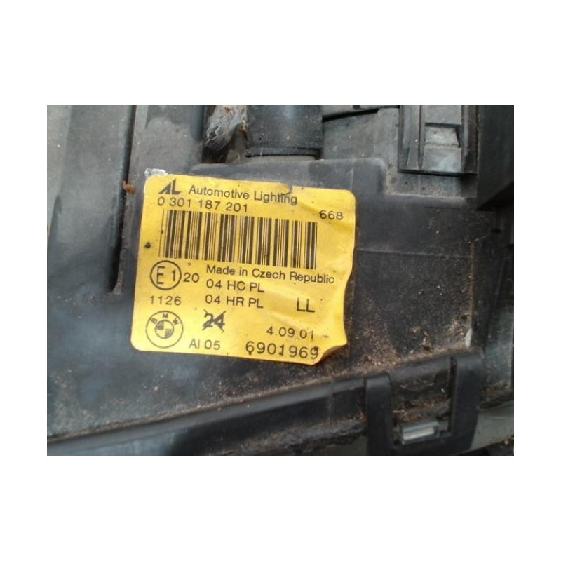 Optique avant principal gauche (feux)(phare) BMW SERIE 3 E46 COMPACT PHASE 1 d’occasion