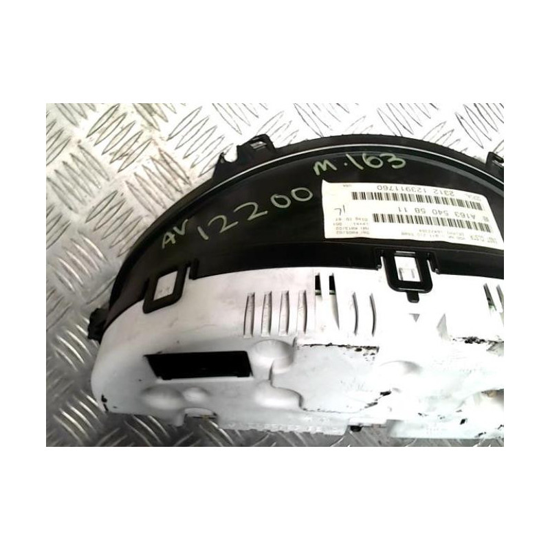 Compteur MERCEDES CLASSE M 163 PHASE 2 d’occasion