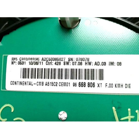 Compteur CITROEN C3 2 PHASE 1 d’occasion