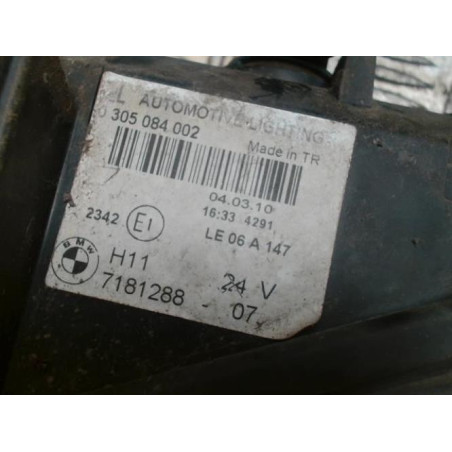 Anti brouillard droit (feux) BMW SERIE 1 E87 PHASE 1 d’occasion