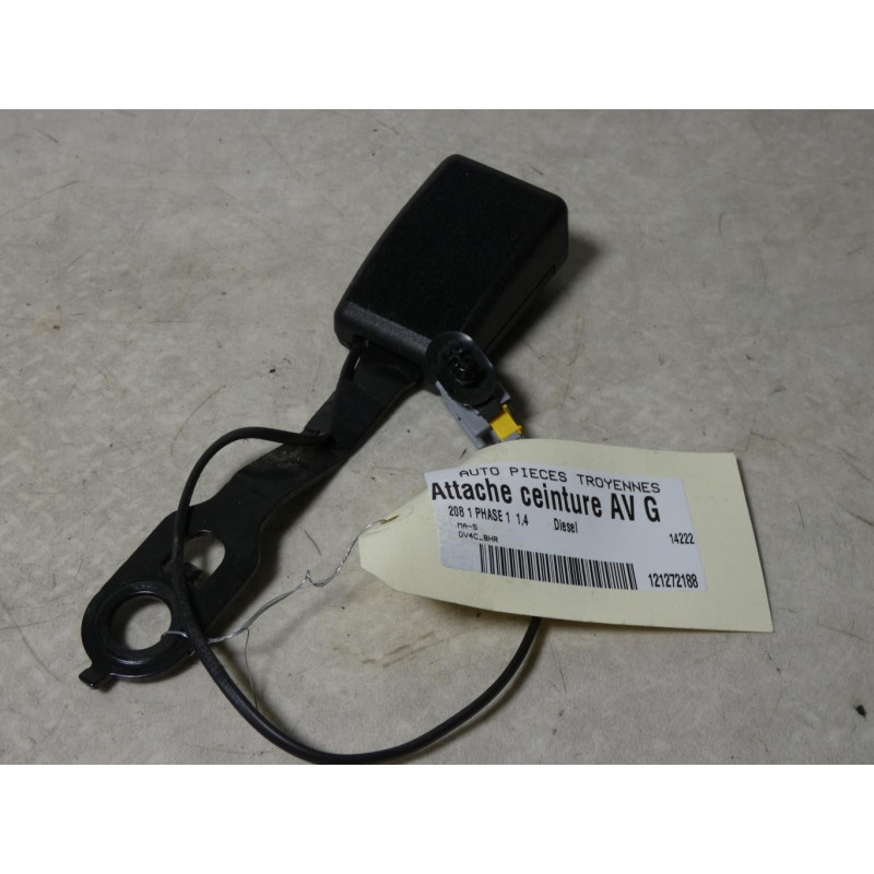 Attache ceinture avant gauche PEUGEOT 208 1 PHASE 1 d’occasion