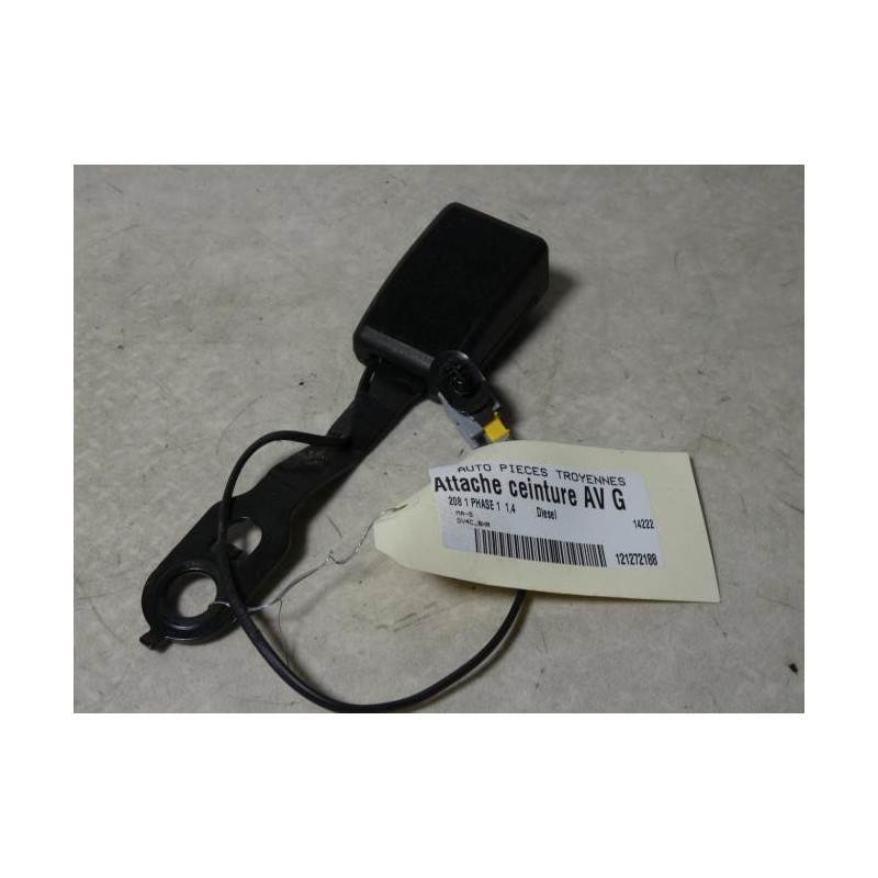 Attache ceinture avant gauche PEUGEOT 208 1 PHASE 1 d’occasion