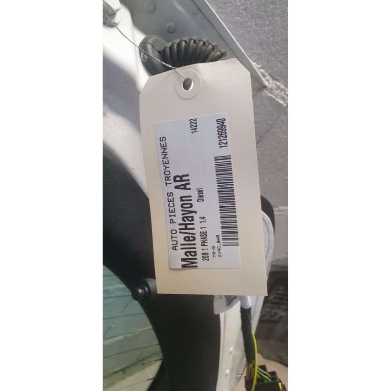 Malle/Hayon arriere PEUGEOT 208 1 PHASE 1 d’occasion