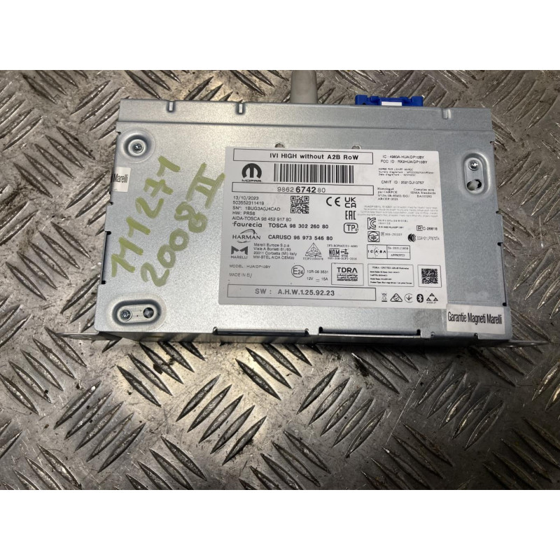 Autoradio d'origine PEUGEOT 2008 2 d’occasion