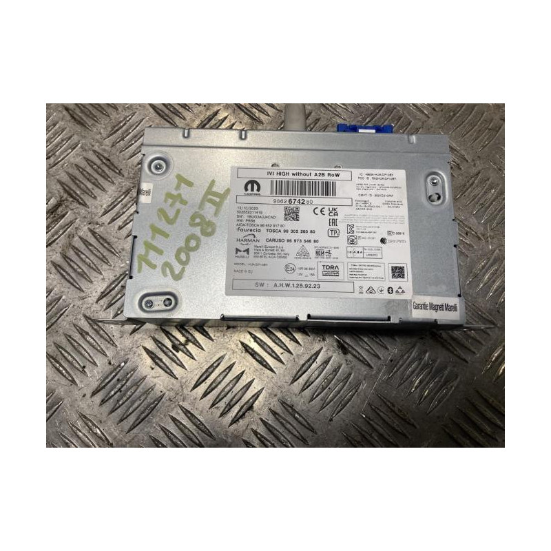 Autoradio d'origine PEUGEOT 2008 2 d’occasion