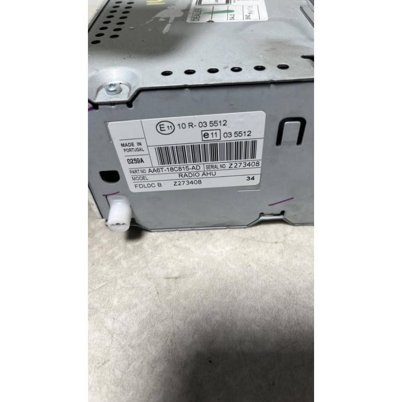 Autoradio d'origine FORD FIESTA 6 PHASE 1 d’occasion