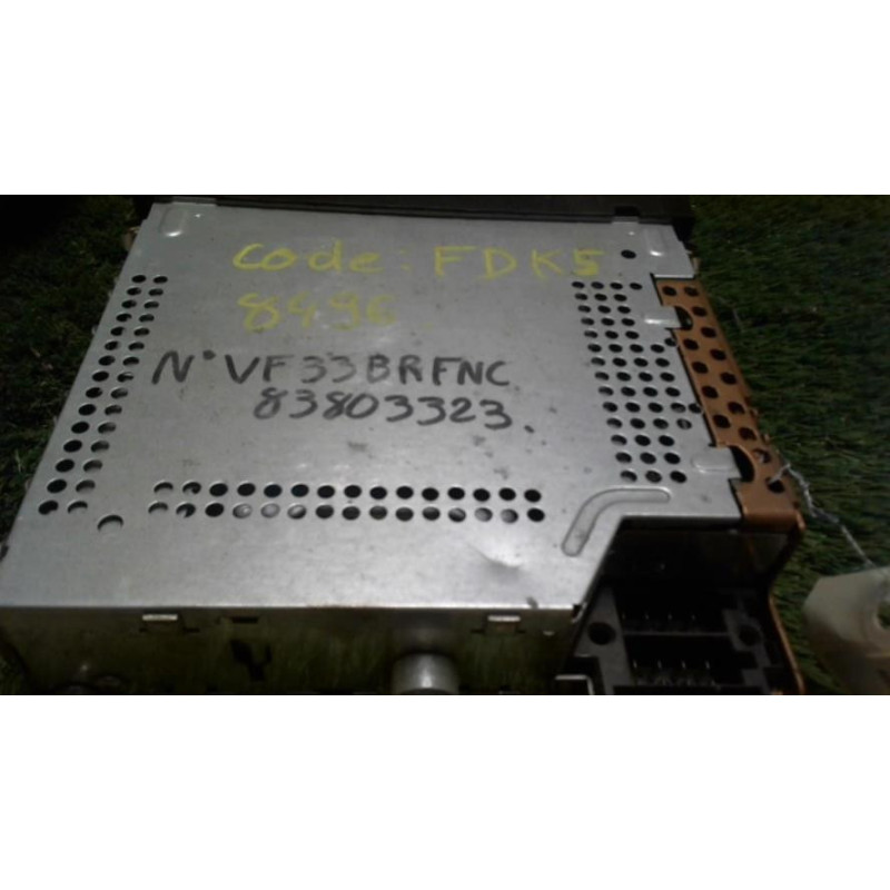 Autoradio d'origine PEUGEOT 307 PHASE 1 CABRIOLET d’occasion