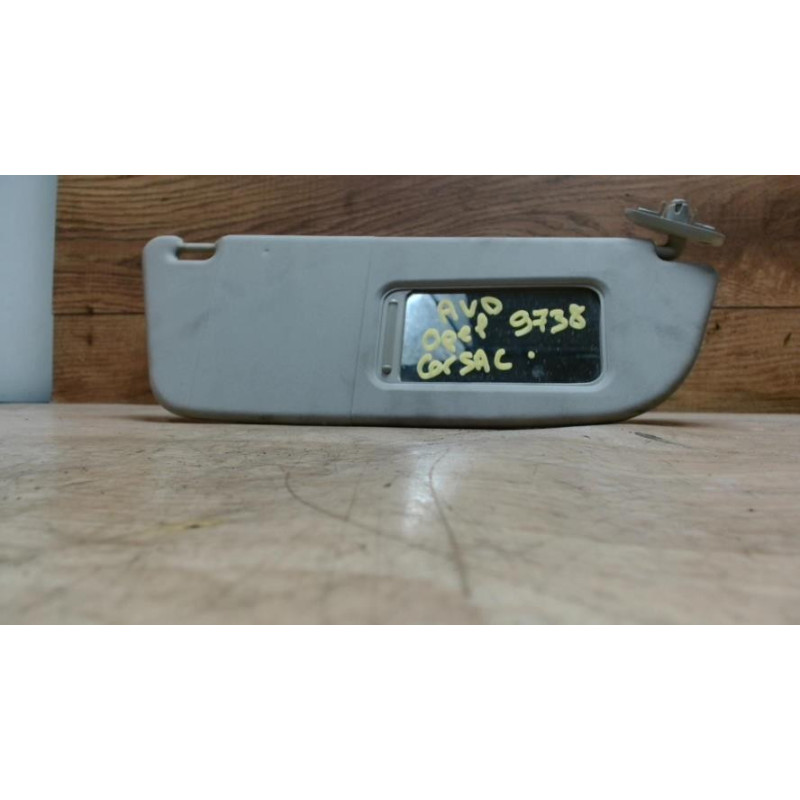 Pare soleil droit OPEL CORSA C PHASE 2 d’occasion