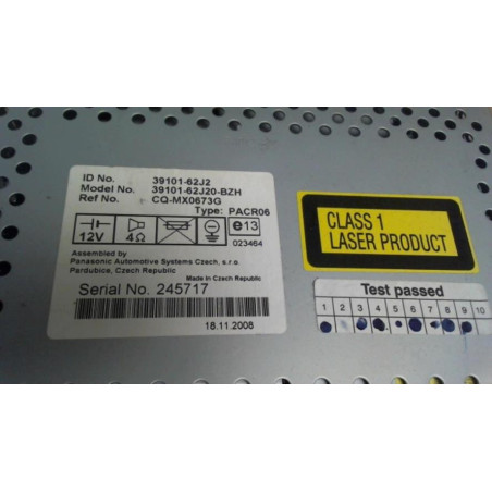 Autoradio d'origine SUZUKI SWIFT 3 d’occasion