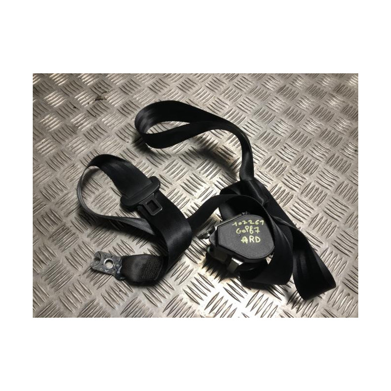 Ceinture arriere droit VOLKSWAGEN GOLF 7 PHASE 1 d’occasion