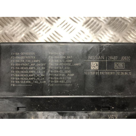 Boitier servitude moteur (BSM) NISSAN QASHQAI 1 PHASE 2 d’occasion