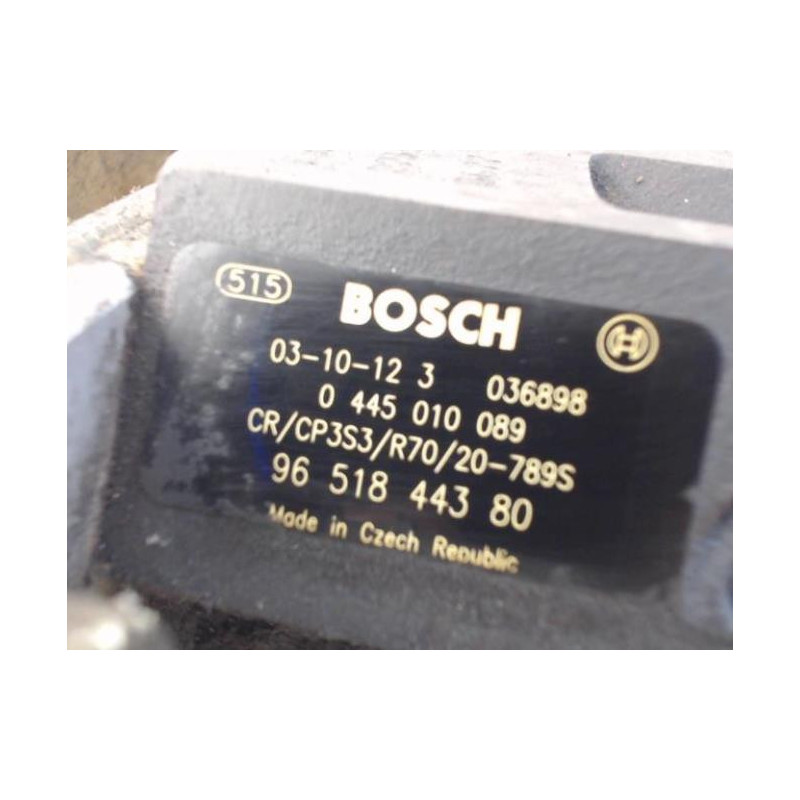 Pompe haute pression CITROEN XSARA PICASSO PHASE 1 d’occasion