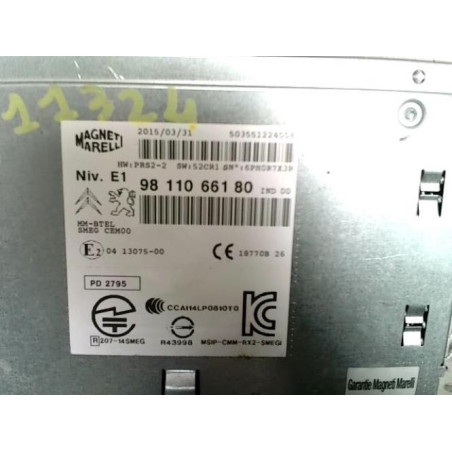 Autoradio d'origine PEUGEOT 208 1 PHASE 2 d’occasion