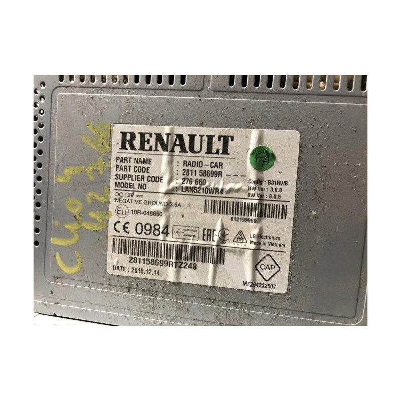 Ecran GPS RENAULT  d’occasion
