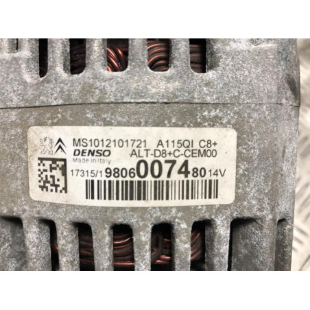 Alternateur CITROEN C3 2 PHASE 2 d’occasion