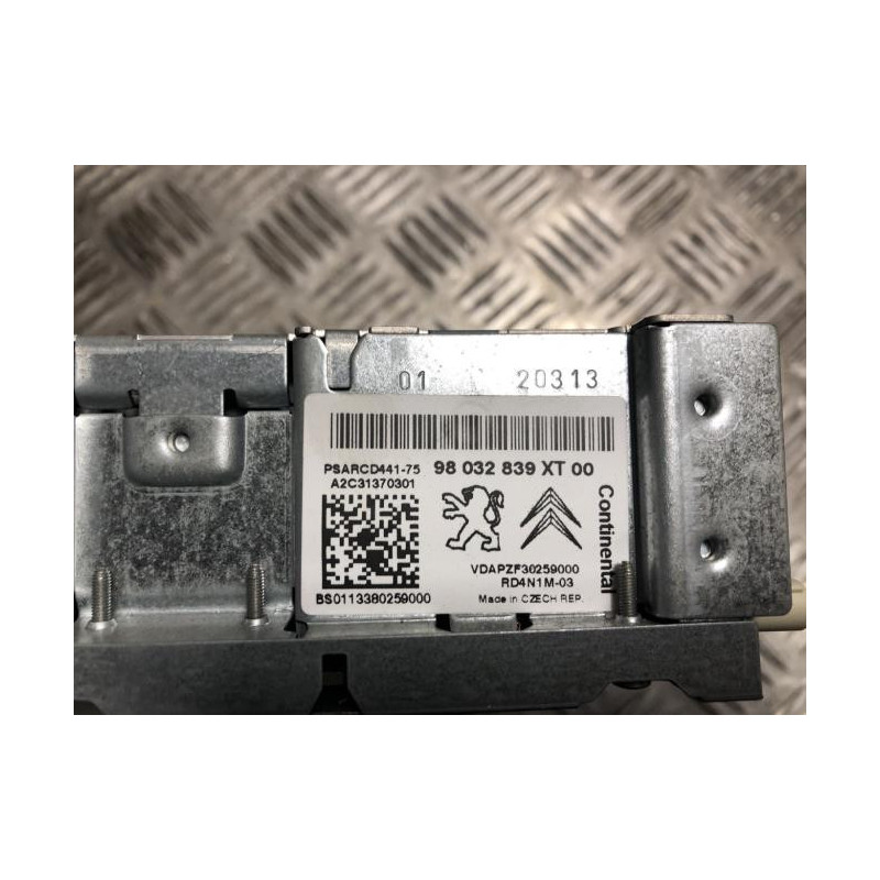 Autoradio d'origine CITROEN BERLINGO 2 PHASE 3 d’occasion