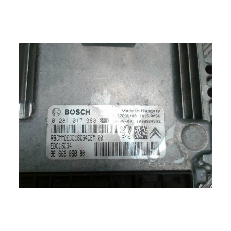 Calculateur moteur PEUGEOT 207 PHASE 2 d’occasion