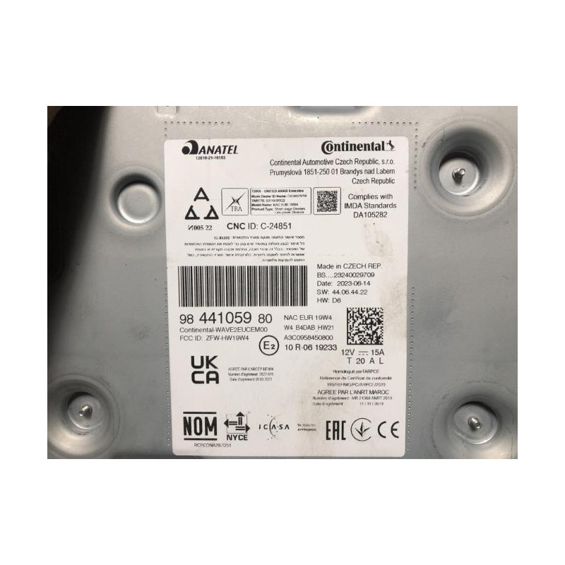 Autoradio d'origine CITROEN BERLINGO 3 M PHASE 1 d’occasion