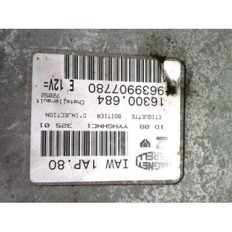 Calculateur moteur PEUGEOT 206 PHASE 1 d’occasion