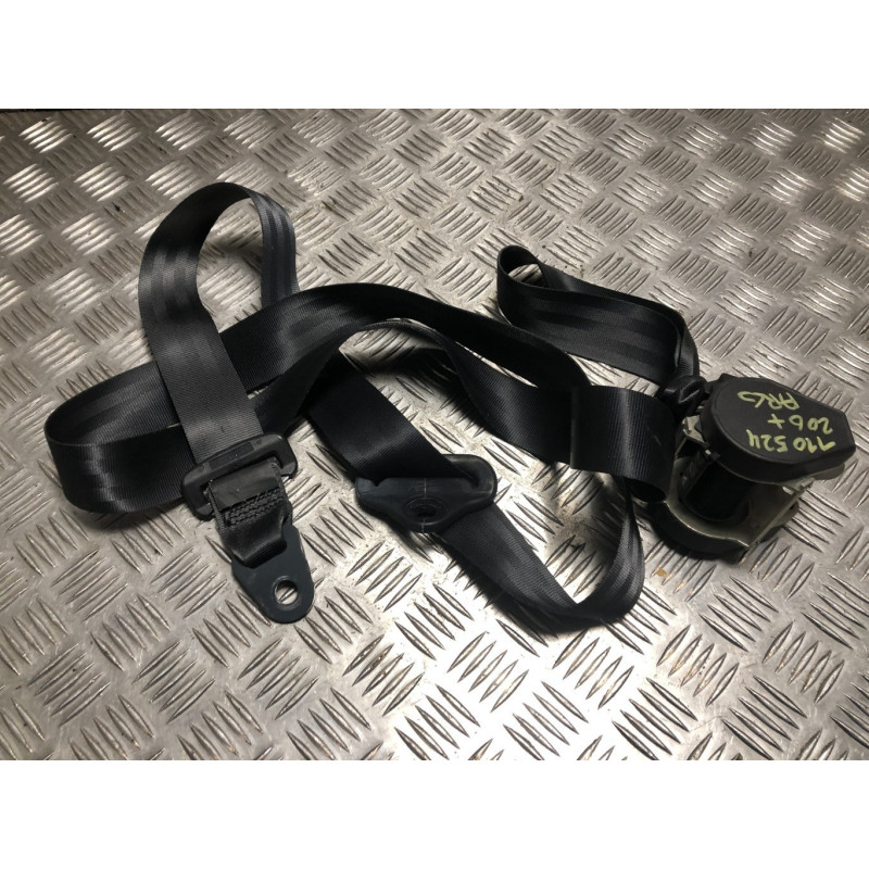 Ceinture arriere gauche PEUGEOT 206+ d’occasion
