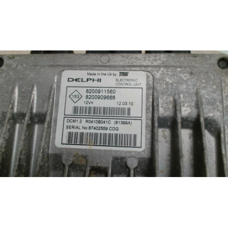 Calculateur moteur RENAULT GRAND MODUS PHASE 2 d’occasion