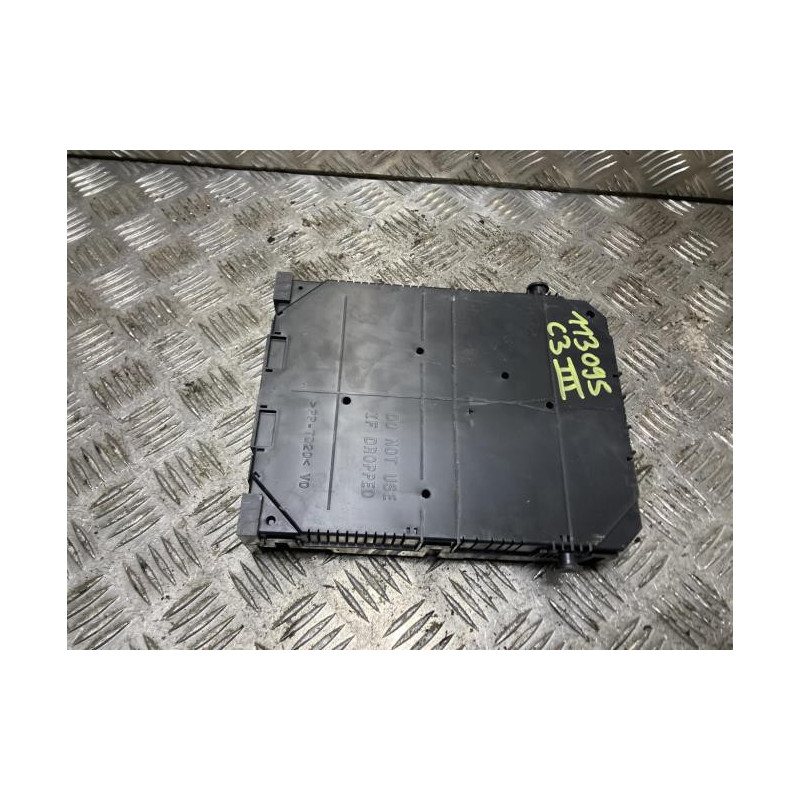 Boitier BSI CITROEN C3 3 SOCIETE PHASE 1 d’occasion