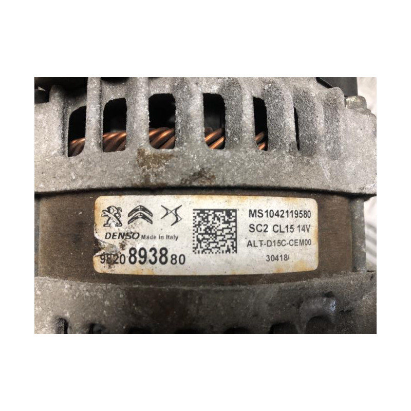 Alternateur CITROEN C3 3 SOCIETE PHASE 1 d’occasion