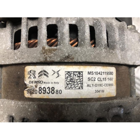 Alternateur CITROEN C3 3 SOCIETE PHASE 1 d’occasion
