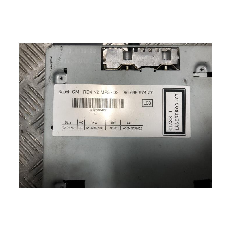 Autoradio d'origine PEUGEOT 3008 1 PHASE 1 d’occasion