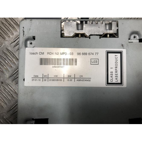 Autoradio d'origine PEUGEOT 3008 1 PHASE 1 d’occasion