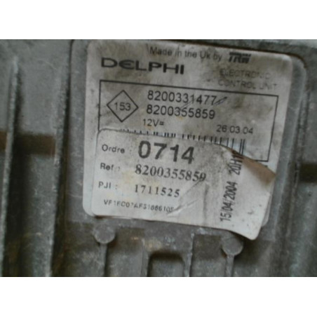 Calculateur moteur RENAULT KANGOO 1 PHASE 2 d’occasion