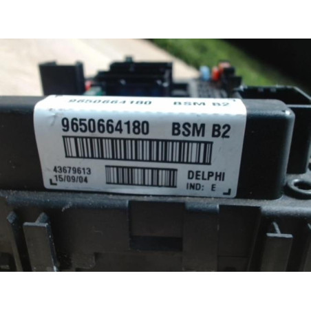 Boitier servitude moteur (BSM) PEUGEOT 206 PHASE 2 d’occasion