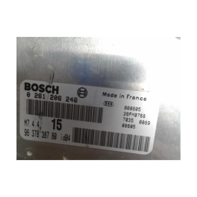 Calculateur moteur CITROEN SAXO PHASE 2 d’occasion