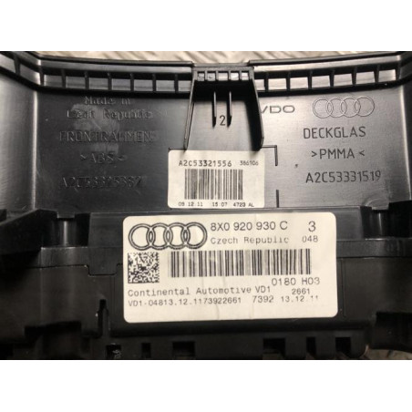 Compteur AUDI A1 1 PHASE 1 d’occasion