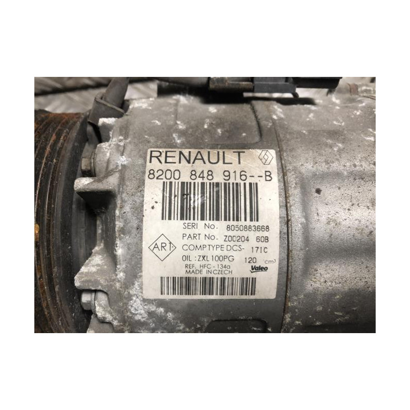 Compresseur clim RENAULT TRAFIC 3 COURT PHASE 1 d’occasion