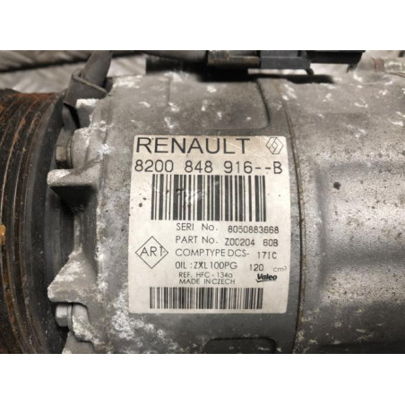 Compresseur clim RENAULT TRAFIC 3 COURT PHASE 1 d’occasion