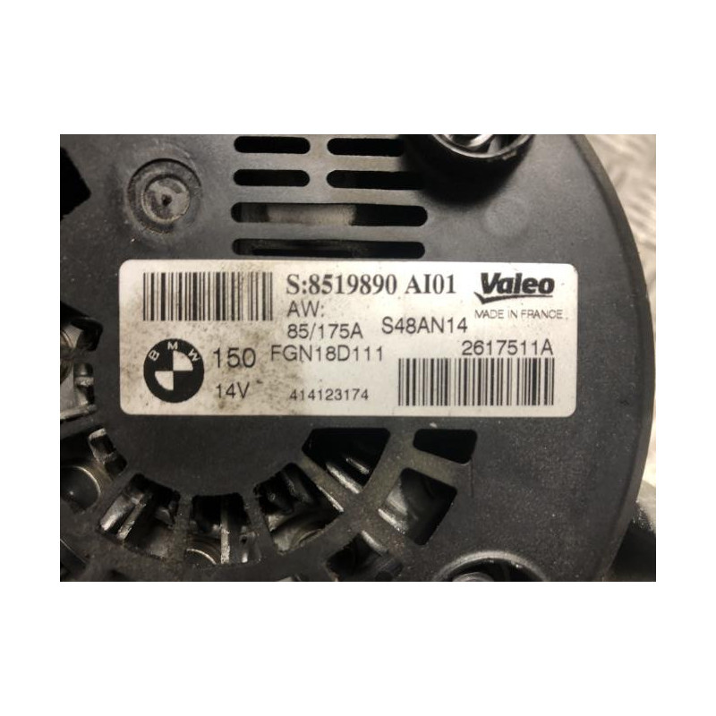 Alternateur BMW SERIE 1 F20 PHASE 1 d’occasion