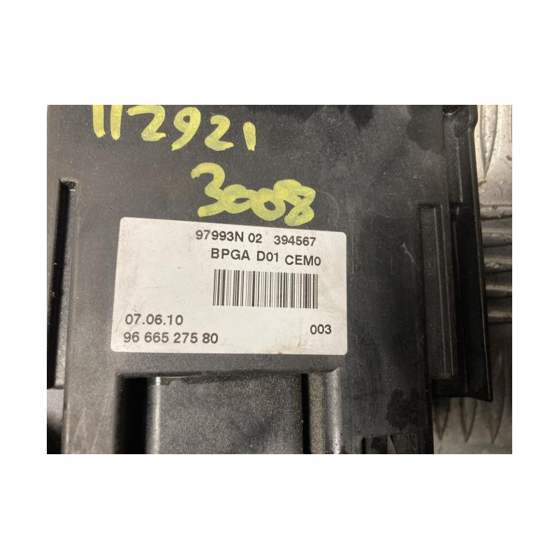 Porte fusible PEUGEOT 3008 1 PHASE 1 d’occasion