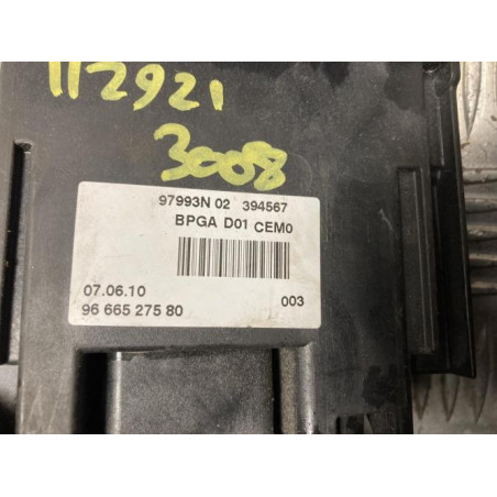 Porte fusible PEUGEOT 3008 1 PHASE 1 d’occasion