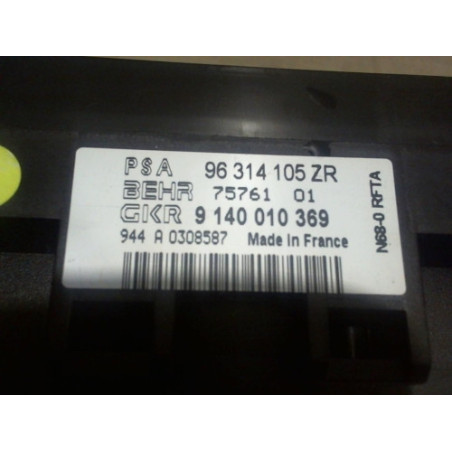 Commande chauffage CITROEN XSARA PICASSO PHASE 1 d’occasion