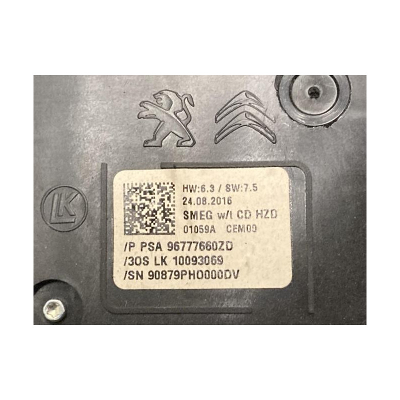 Bouton/Interrupteur PEUGEOT 308 2 PHASE 1 d’occasion