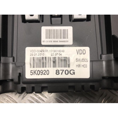 Compteur VOLKSWAGEN GOLF 6 d’occasion